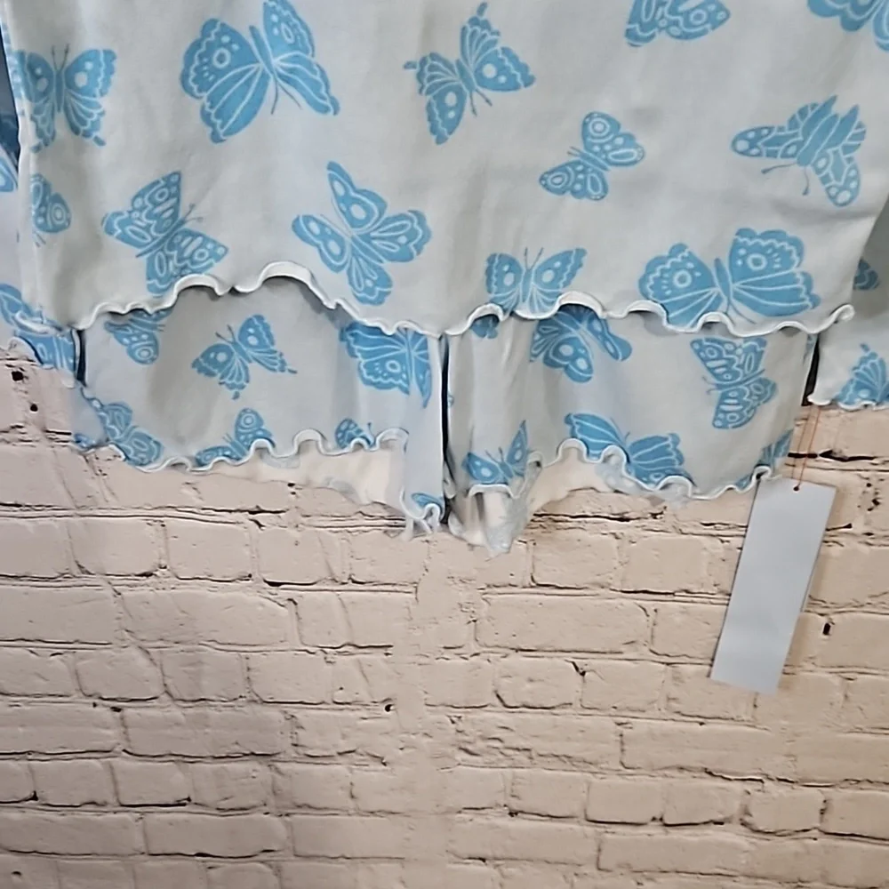 Cat & Jack butterfly pajama set